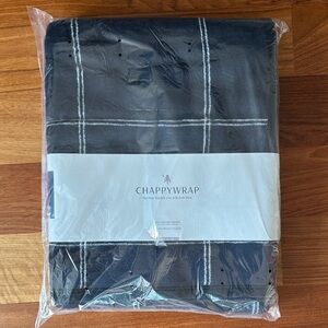 ChappyWrap Classic Plaid Blanket Navy